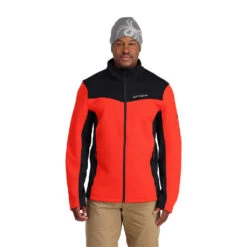 Spyder Mens Encore Full Zip - Volcano Black -SnowPeak Gear 191250 630 1 cdw0un
