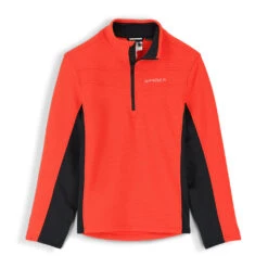 Spyder Mens Encore Half Zip - Volcano