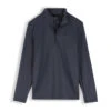 Spyder Mens Prospect Half Zip - Ebony -SnowPeak Gear 191266 029 F amckwn
