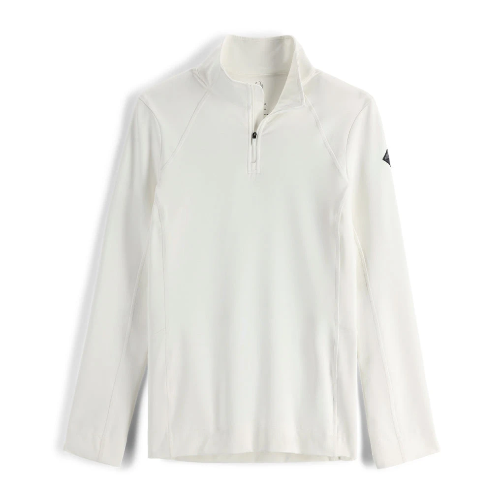 Spyder Womens Savona Half Zip - White 3 Spyder Womens Savona Half Zip - White
