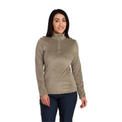 Spyder Womens Shimmer Bug Half Zip - Cashmere -SnowPeak Gear 194091 040 1 vnqeev
