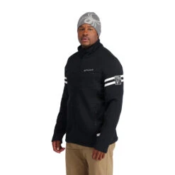 Spyder Mens Wengen Encore Full Zip - Black -SnowPeak Gear 204046 001 1 teqbgh