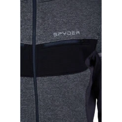 Spyder Mens Wengen Full Zip - Ebony (2021) -SnowPeak Gear 204046 029 F 1024x c1b855da 700f 49d4 9b75 73df20992b73