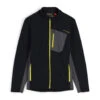 Spyder Mens Bandit Full Zip - Black Citron