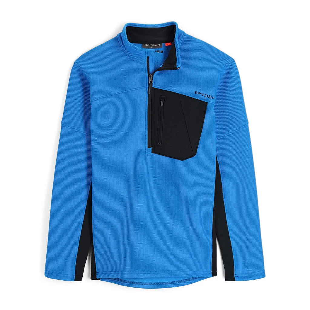 Spyder Mens Bandit Half Zip - Collegiate Black 3 Spyder Mens Bandit Half Zip - Collegiate Black