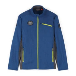 Spyder Mens Bandit Wengen Full Zip - Abyss Citron