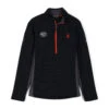Spyder Mens Bandit Wengen Half Zip - Black -SnowPeak Gear 205338 001 F mjq9ya