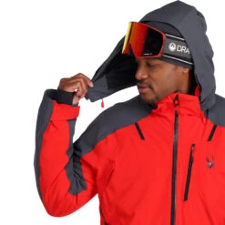 Spyder Mens Vanqysh - Volcano Ebony -SnowPeak Gear 211010 631 5 utxmbu