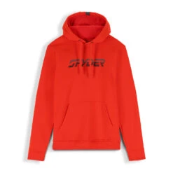 Spyder Mens Retro Logo Pullover - Volcano
