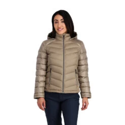 Spyder Womens Timeless Hooded - Cashmere 8 Spyder Womens Timeless Hooded - Cashmere -SnowPeak Gear 214022 040 1 prgxr3