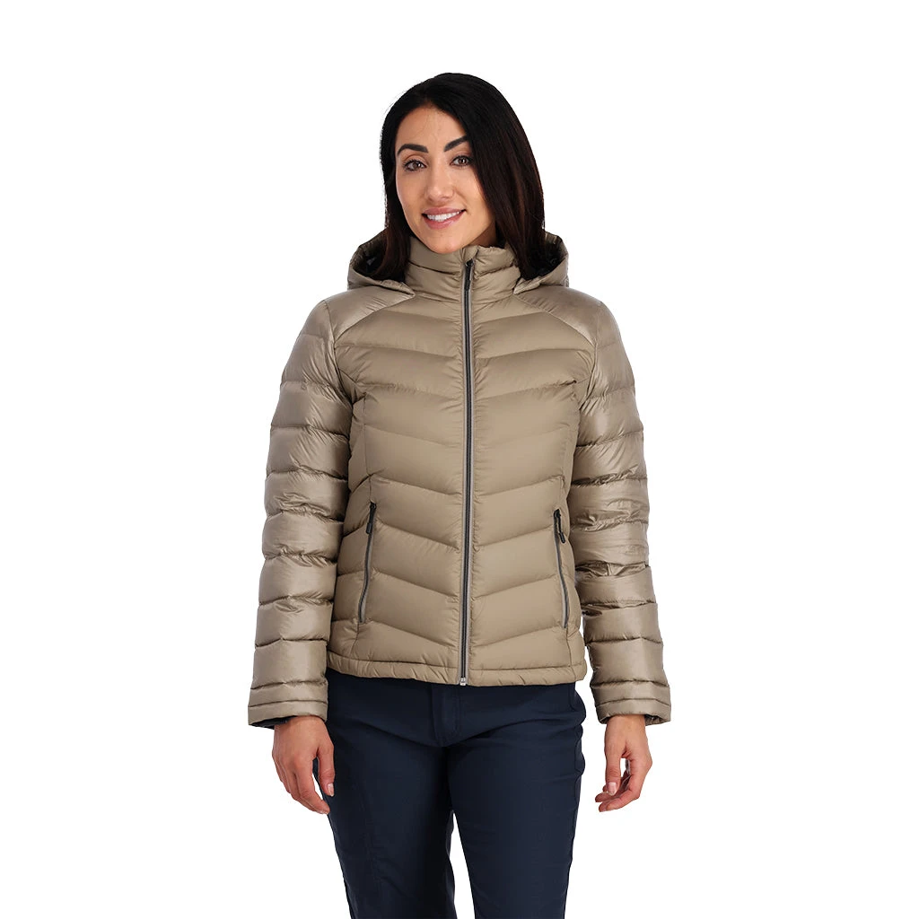 Spyder Womens Timeless Hooded - Cashmere 5 Spyder Womens Timeless Hooded - Cashmere - Image 3
