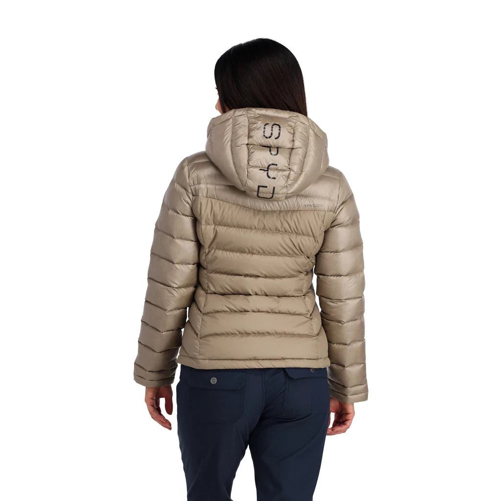 Spyder Womens Timeless Hooded - Cashmere 6 Spyder Womens Timeless Hooded - Cashmere - Image 4