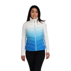 Spyder Womens Timeless Vest - Defrost Collegiate -SnowPeak Gear 214024 429 1 ibnx2c