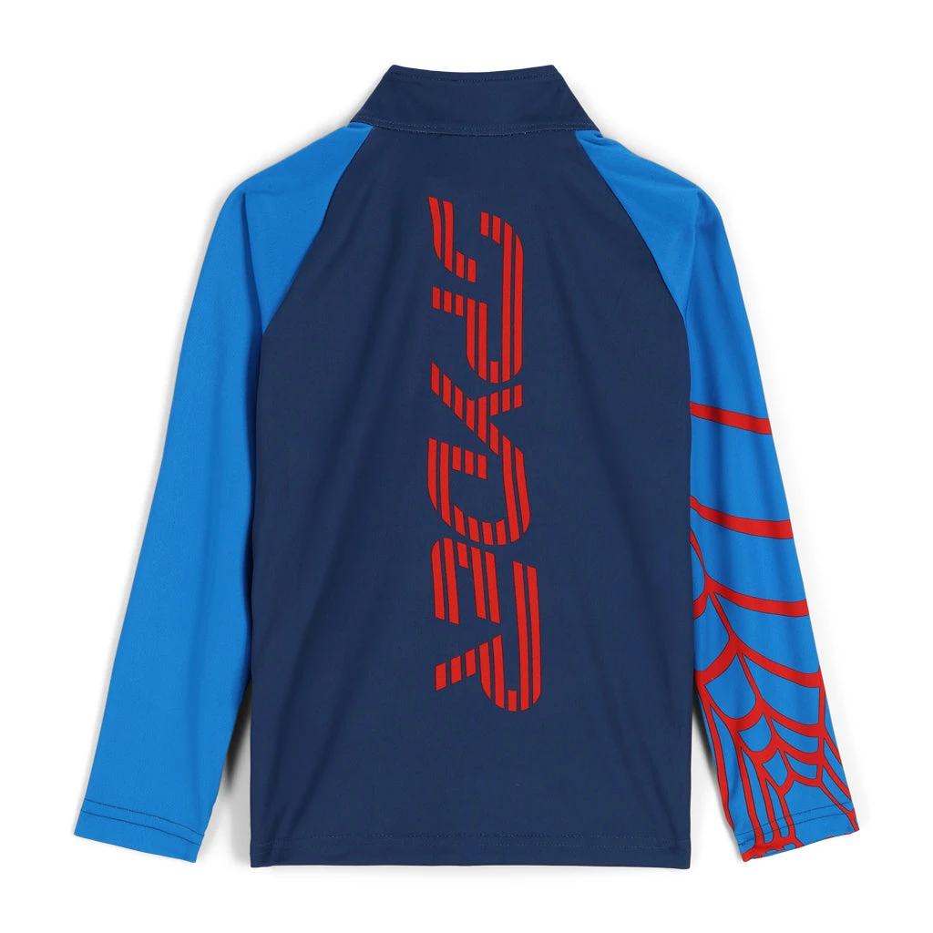 Spyder Little Boys Bug Half Zip - Abyss 5 Spyder Little Boys Bug Half Zip - Abyss - Image 3