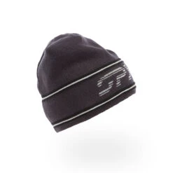 Spyder Mens Retro Logo Knit Hat - Ebony -SnowPeak Gear 217102 029 F o93y9u