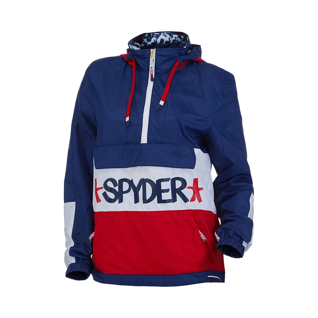 Spyder Womens Haze USA Windbreaker - National (2021) 3 Spyder Womens Haze USA Windbreaker - National (2021)