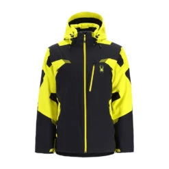 Spyder Mens Leader - Black Citron -SnowPeak Gear 221026 358 F bm91hh