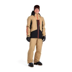 Spyder Mens Anthem - Tannin Black -SnowPeak Gear 221040 265 3 z3dfot