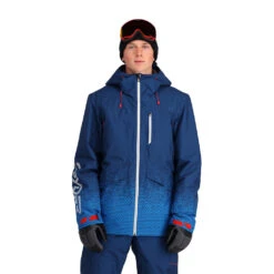 Spyder Mens Anthem - Faded Geo Collegiate -SnowPeak Gear 221040 432 1 vx7iam