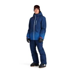 Spyder Mens Anthem - Faded Geo Collegiate -SnowPeak Gear 221040 432 3 bwmili