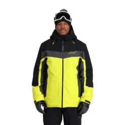 Spyder Mens Seventy Eight - Black Citron -SnowPeak Gear 221042 358 1 afwfdz