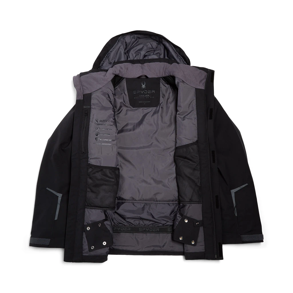 Spyder Mens Copper - Black 7 Spyder Mens Copper - Black - Image 5