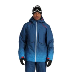 Spyder Mens Primer - Faded Geo Collegiate -SnowPeak Gear 221048 432 1 ua7ct1