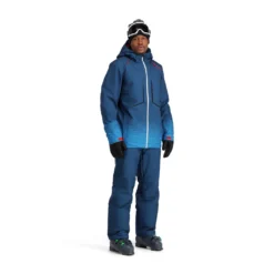 Spyder Mens Primer - Faded Geo Collegiate -SnowPeak Gear 221048 432 3 bfxgcx