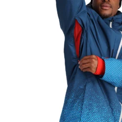 Spyder Mens Primer - Faded Geo Collegiate -SnowPeak Gear 221048 432 4 ltk1ij