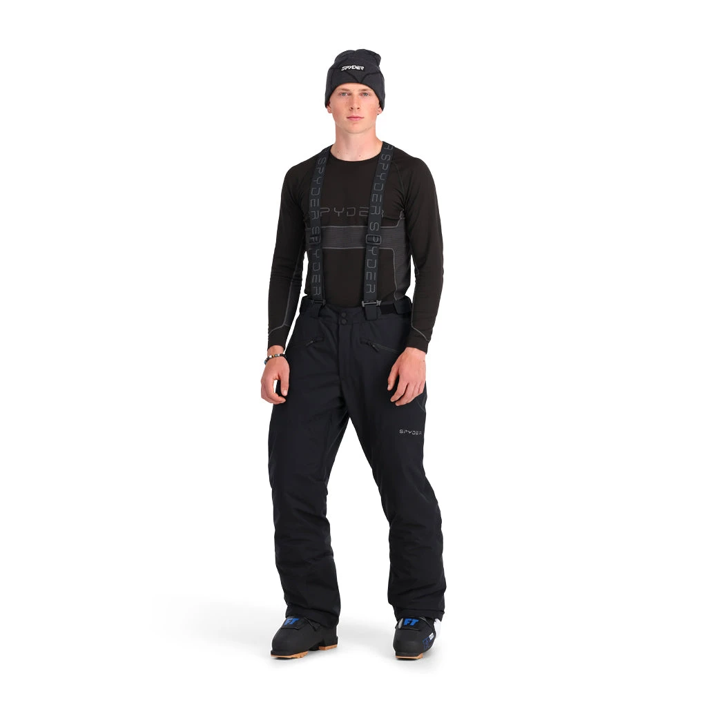 Spyder Mens Sentinel Regular Fit - Black 5 Spyder Mens Sentinel Regular Fit - Black - Image 3