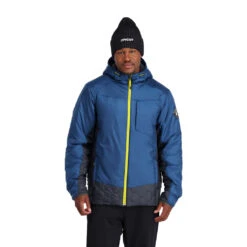 Spyder Mens Leader Graphene Hooded - Abyss Citron -SnowPeak Gear 221200 417 1 q1xxhh
