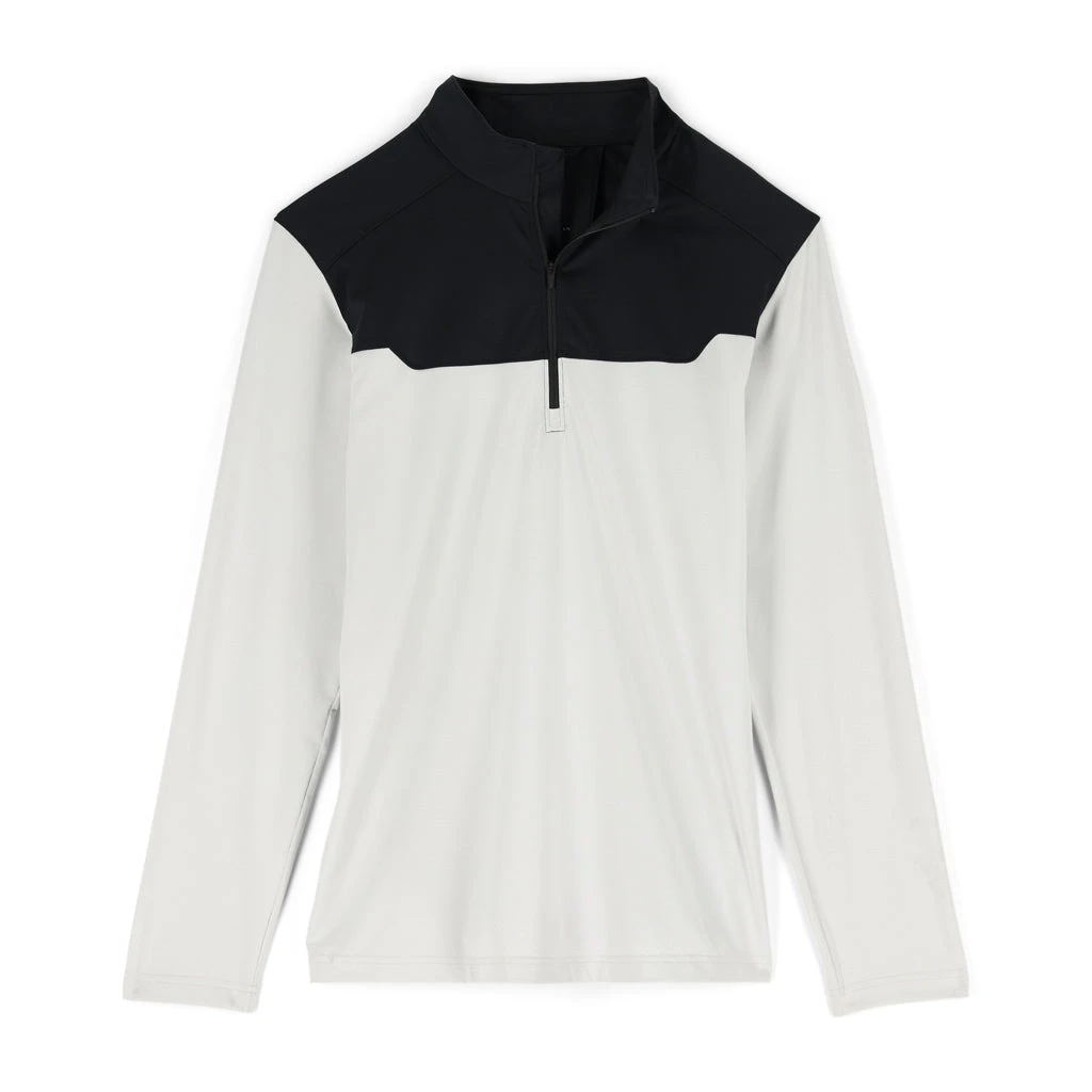 Spyder Mens Leader Graphene Half Zip - Glacier 3 Spyder Mens Leader Graphene Half Zip - Glacier
