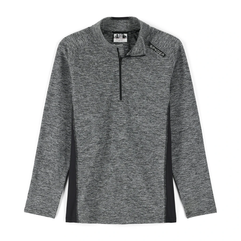 Spyder Mens Accord Half Zip - Ebony 3 Spyder Mens Accord Half Zip - Ebony