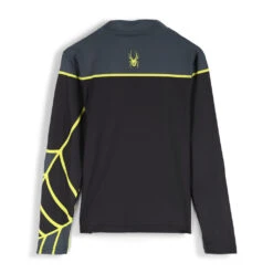 Spyder Mens Spirit Of '78 Half Zip - Ebony Citron -SnowPeak Gear 221308 043 B hdmxgh