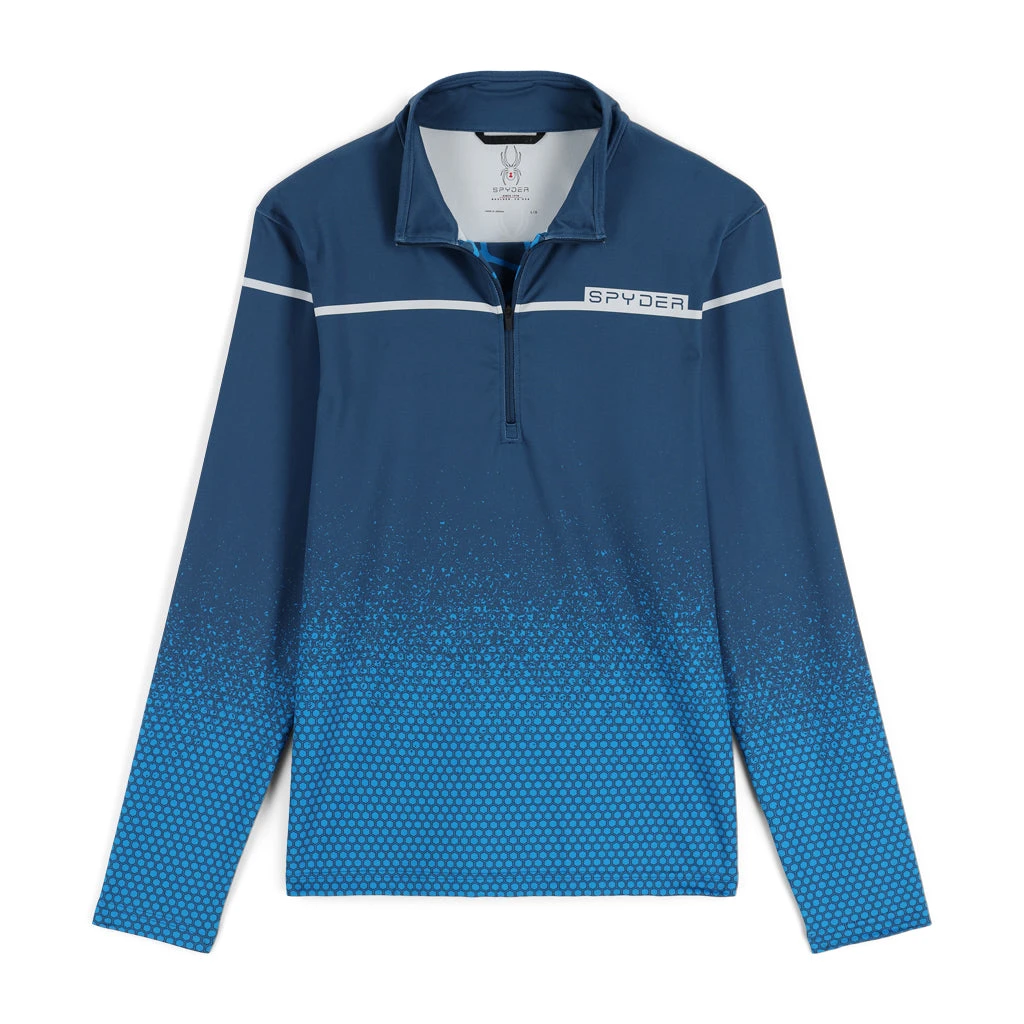 Spyder Mens Spirit Of '78 Half Zip - Faded Geo Collegiate 3 Spyder Mens Spirit Of '78 Half Zip - Faded Geo Collegiate