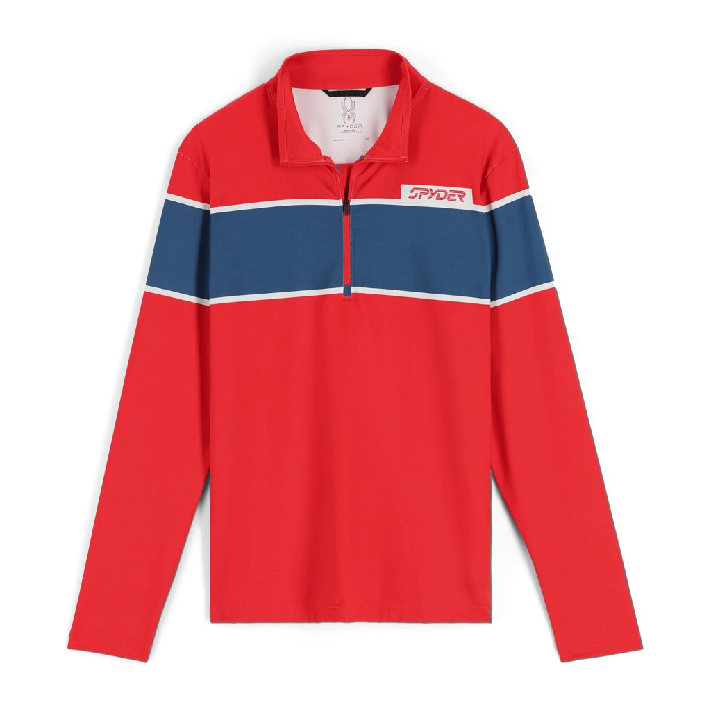 Spyder Mens Spirit Of '78 Half Zip - Volcano 3 Spyder Mens Spirit Of '78 Half Zip - Volcano