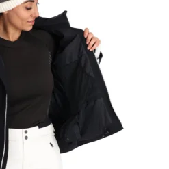 Spyder Womens Poise - Black -SnowPeak Gear 223010 001 5 fd00os