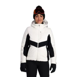 Spyder Womens Haven - White Black -SnowPeak Gear 223034 101 1 ygkeiv