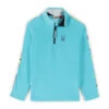 Spyder Youth Speed Half Zip - Bahama Blue -SnowPeak Gear 226003 438 F o3atpq