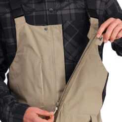 Spyder Mens Terrain Bib - Timber Wolf -SnowPeak Gear 228806 267 3 dph4pd