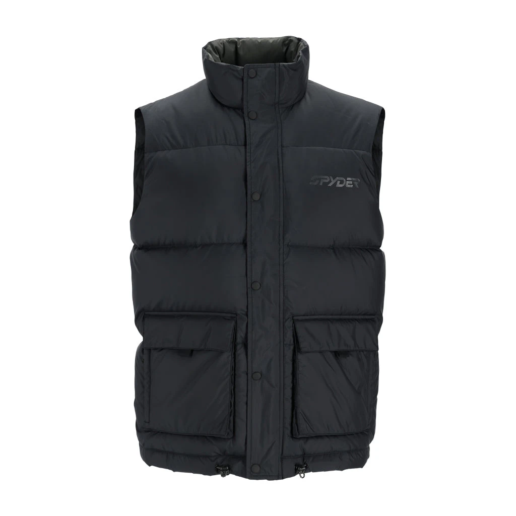 Spyder Mens Windom Vest - Black 3 Spyder Mens Windom Vest - Black