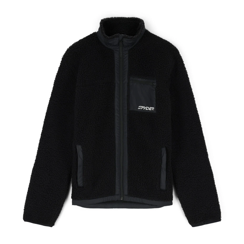Spyder Mens Sherman Sherpa - Black 4 Spyder Mens Sherman Sherpa - Black - Image 2