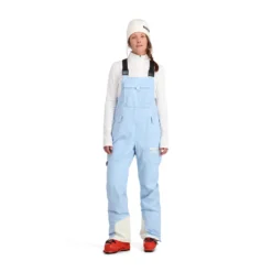Spyder Womens Terrain Bib - Powder Blue High Voltage -SnowPeak Gear 228814 460 1 bwetzy