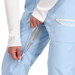 Spyder Womens Terrain Bib - Powder Blue High Voltage -SnowPeak Gear 228814 460 5 ywssqa