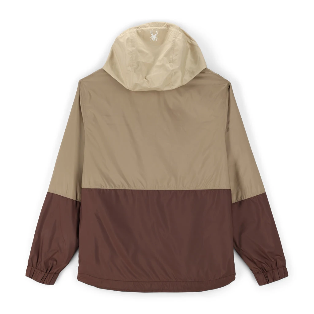 Spyder Mens Belford Windbreaker - Safari Chestnut 4 Spyder Mens Belford Windbreaker - Safari Chestnut - Image 2