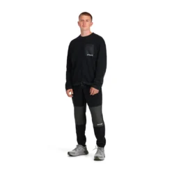 Spyder Mens Lounge Crew - Black -SnowPeak Gear 228825 001 3 vlmkx1