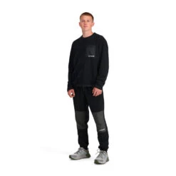 Spyder Mens Lounge - Black -SnowPeak Gear 228828 001 3 nylr7v