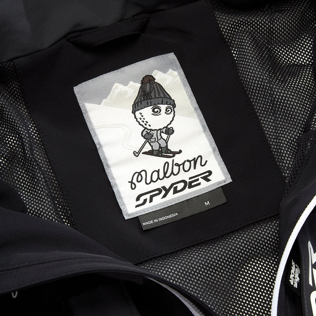 Mens Malbon X Spyder - Black 6 Mens Malbon X Spyder - Black - Image 4