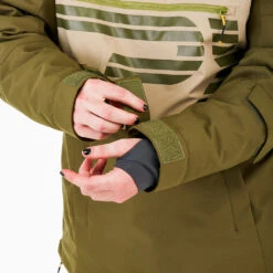 Spyder Mens All Out - Dark Olive -SnowPeak Gear M 211066 306 DETAIL6 1024x 784f9836 3605 4335 a83e 382f9ff3718e