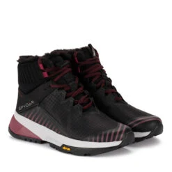 Womens Summit - Fur - Black -SnowPeak Gear SUMMITWOMENS BLACKWBLACKFUR SP10116 pair